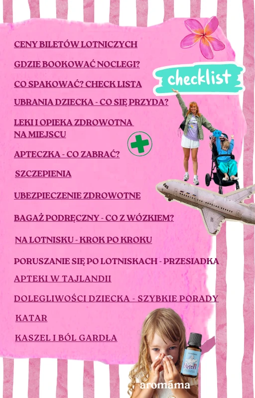 Tajlandia z dzieckiem Dominyka Laurikènaitè