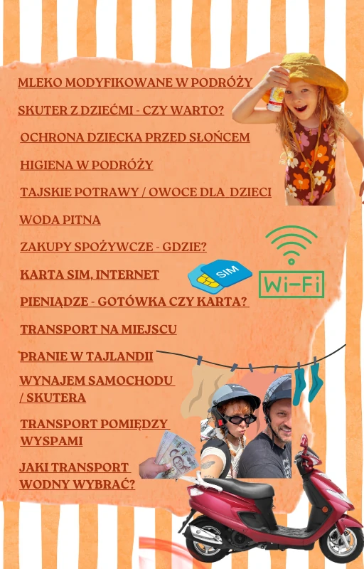 Tajlandia z dzieckiem Dominyka Laurikènaitè