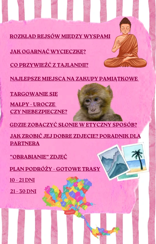 Tajlandia z dzieckiem Dominyka Laurikènaitè